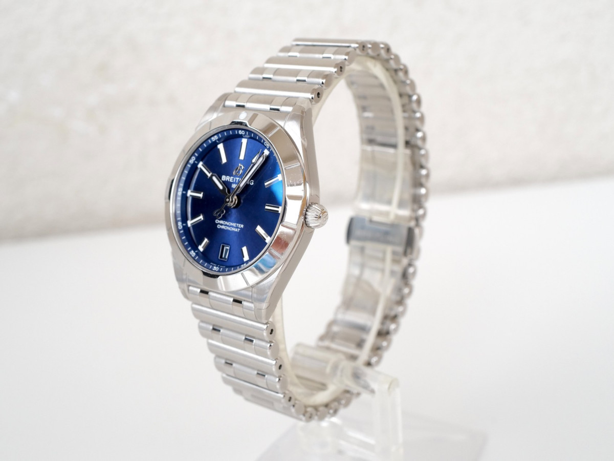 Breitling Chronomat 32 Blue Dial NEW watch[7]