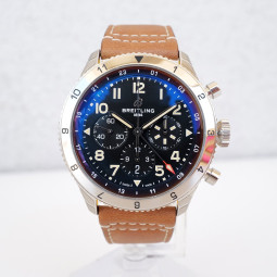 Breitling Super AVI Classic P-51 Mustang GMT 46 NEW Swiss watch