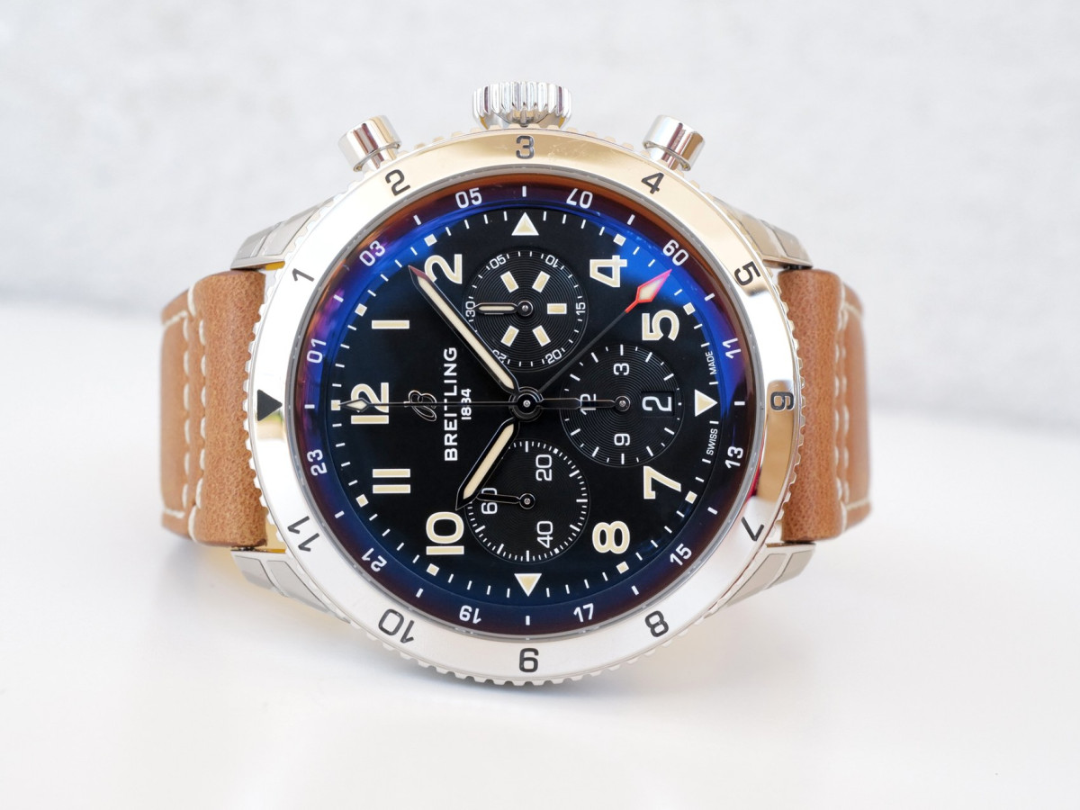 Breitling Super AVI Classic P-51 Mustang GMT 46 NEW watch