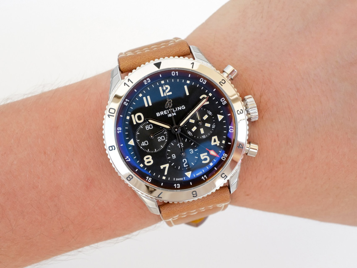 Breitling Super AVI Classic P-51 Mustang GMT 46 NEW watch[5]