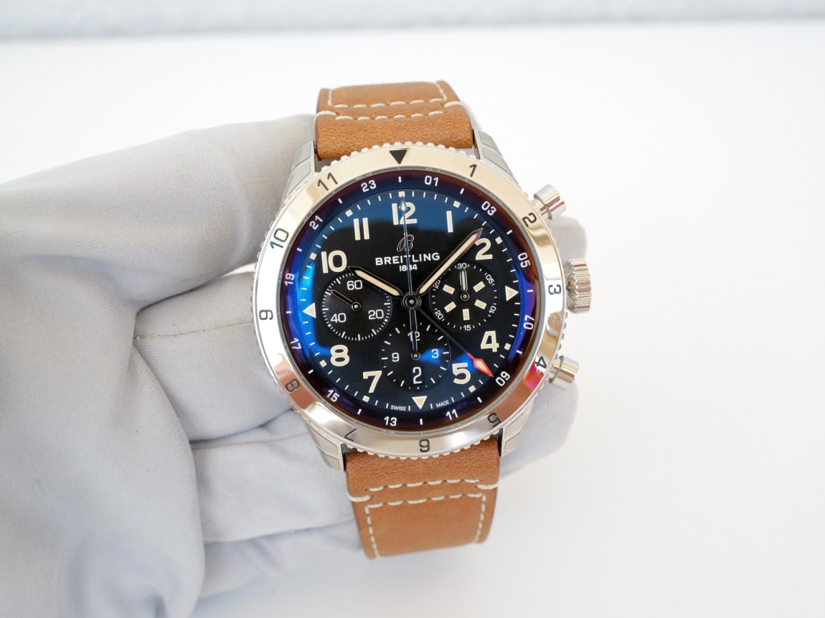 Breitling Super AVI Classic P-51 Mustang GMT 46 NEW watch[8]