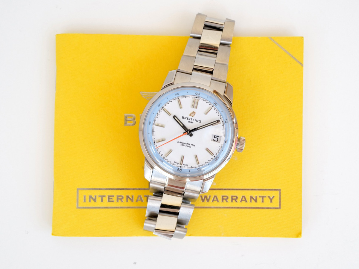 Часы Breitling Top Time B31 White Dial 38 New[9]