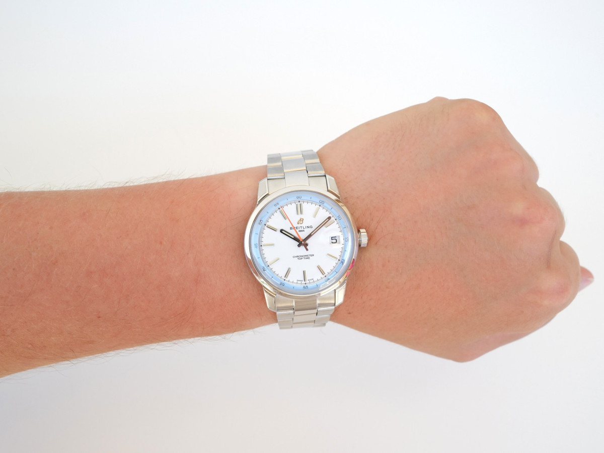 Часы Breitling Top Time B31 White Dial 38 New[4]