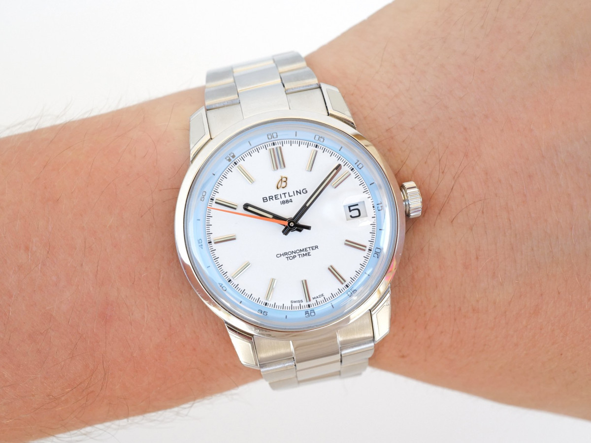 Часы Breitling Top Time B31 White Dial 38 New[5]