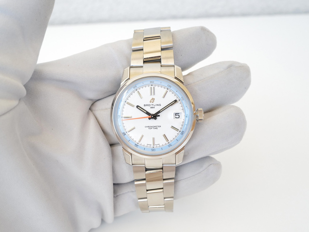 Часы Breitling Top Time B31 White Dial 38 New[8]