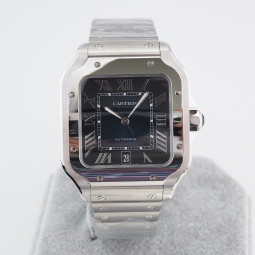 Швейцарський годинник Cartier Santos De Cartier Large Blue Dial