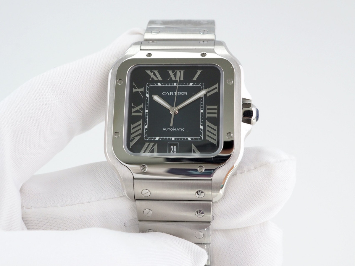 Годинник Cartier Santos De Cartier Large Blue Dial[7]