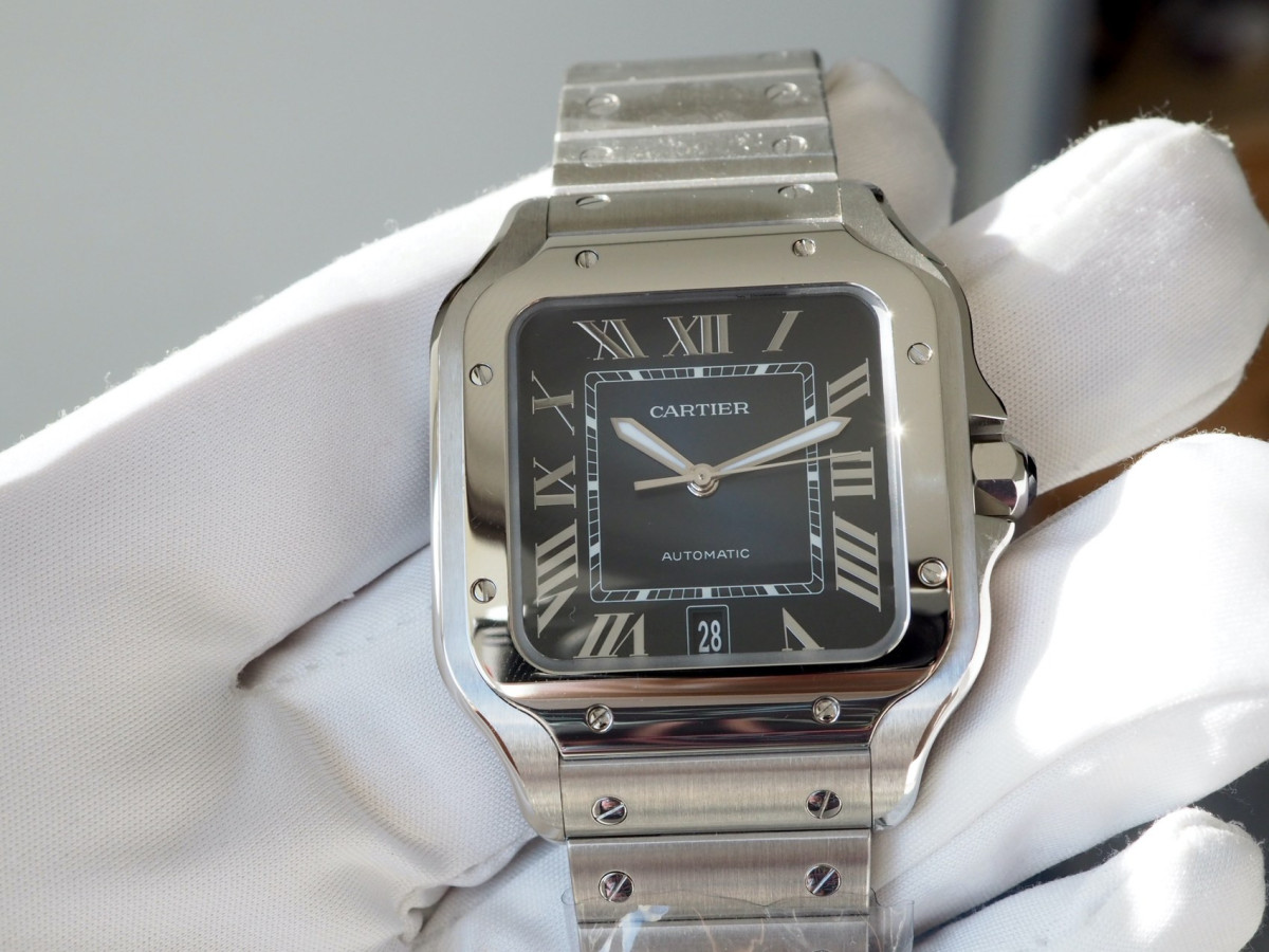 Годинник Cartier Santos De Cartier Large Blue Dial[8]