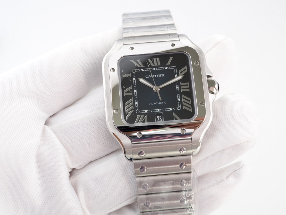 Годинник Cartier Santos De Cartier Large Blue Dial[9]