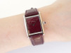 Часы Cartier Tank Must De Cartier Burgundy Dial[5]