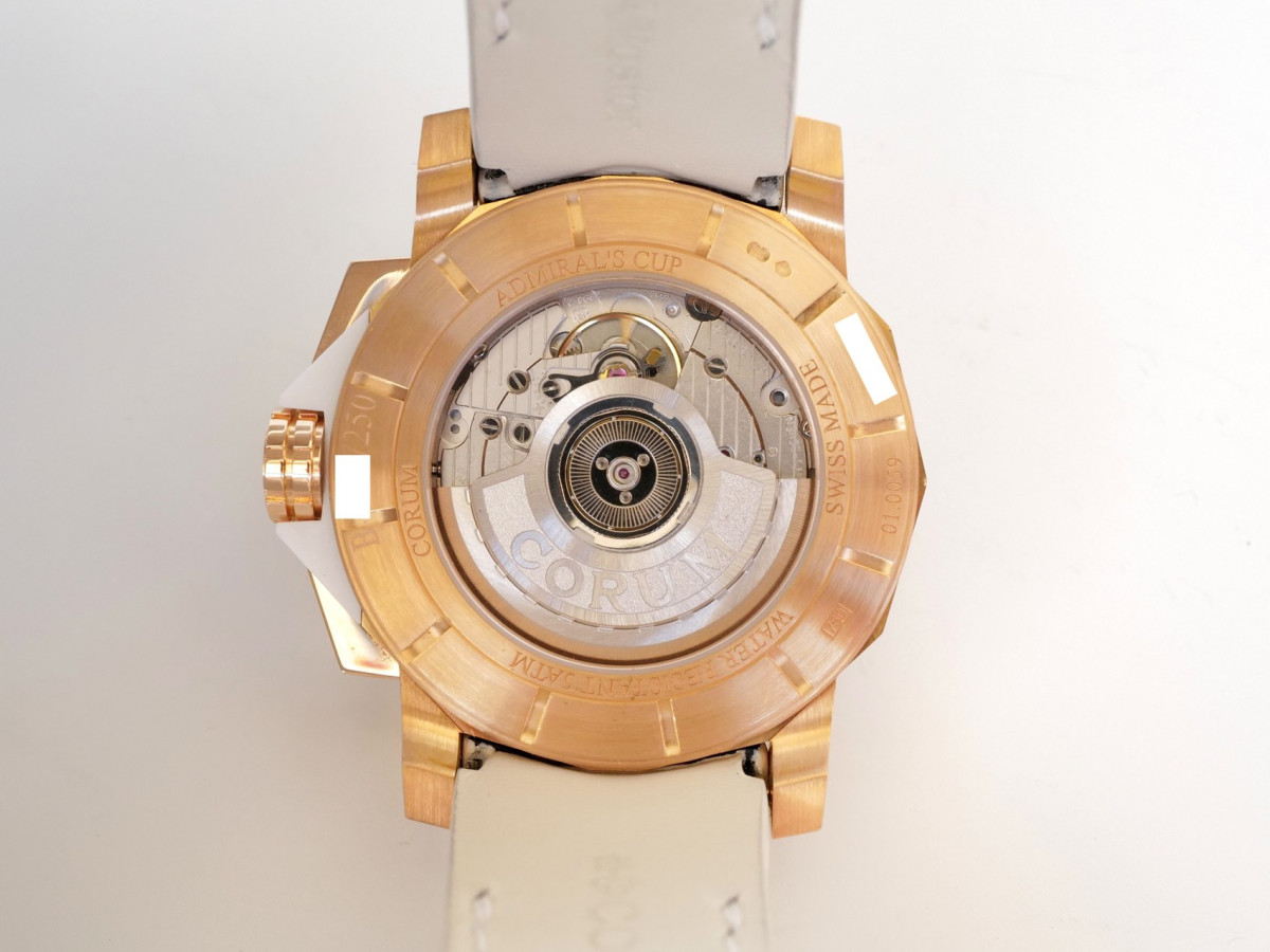 Годинник Corum Admiral's Cup Challenger Diamonds MOP Dial Limited Edition 18K Rose Gold 40[3]