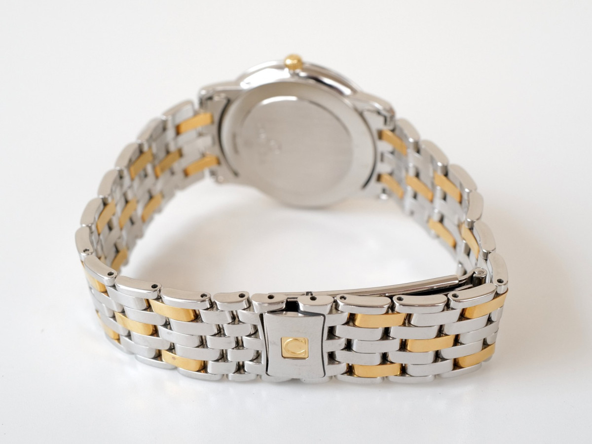 Годинник Omega De Ville Prestige 18K Yellow Gold Steel Quartz 34[2]