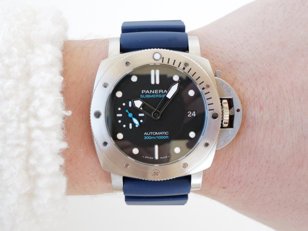 Годинник Panerai Submersible 42 Black Dial[5]