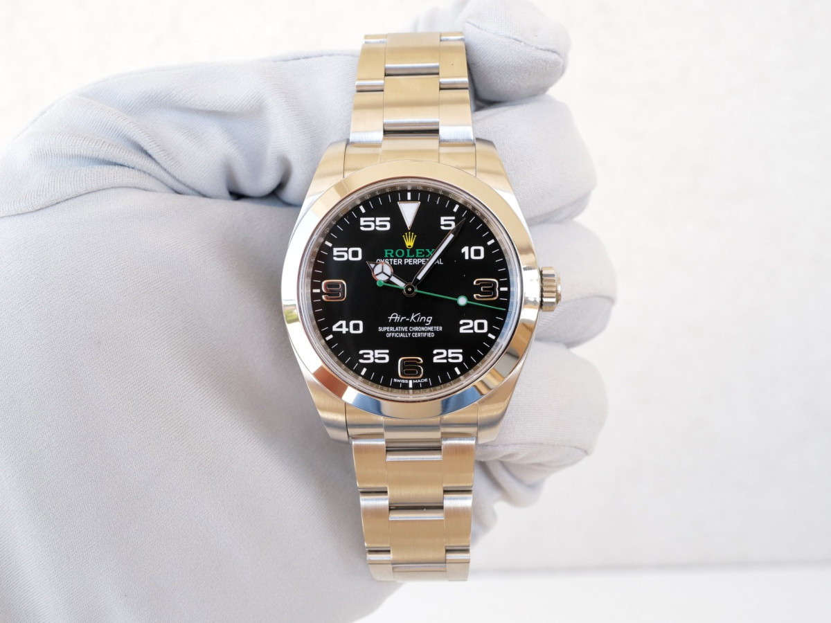 Rolex Air-King 40 Black Dial watch[8]