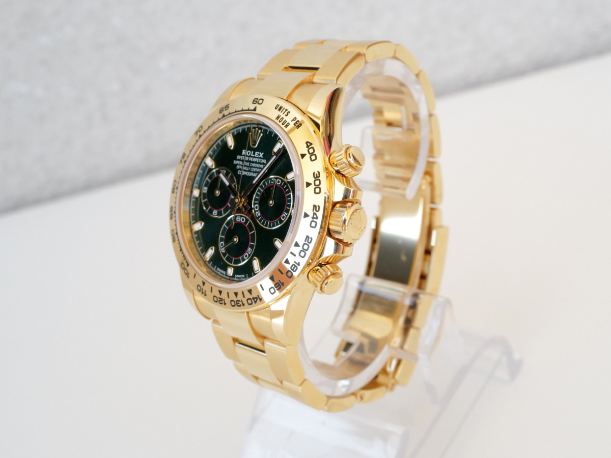 Годинник Rolex Cosmograph Daytona John Mayer 18K Yellow Gold Green Dial (2022)[7]