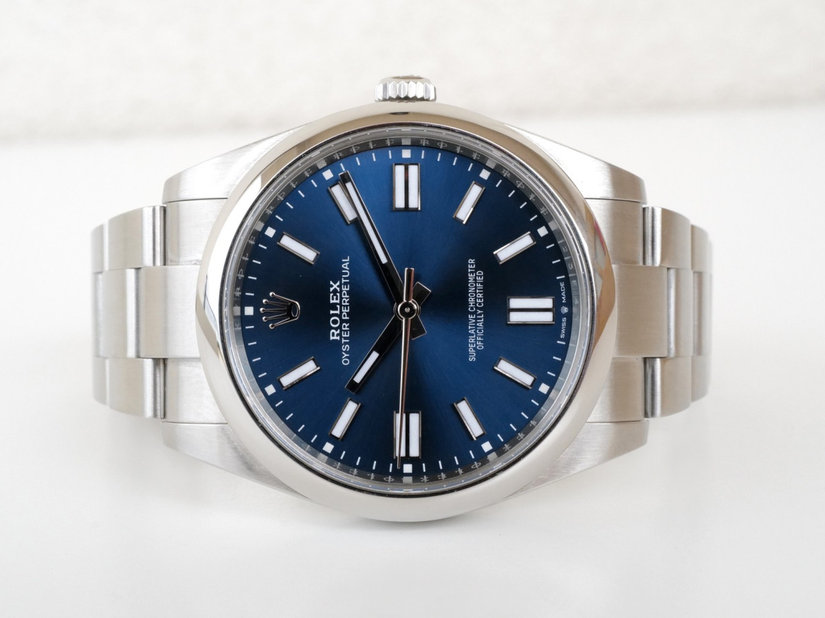 Годинник Rolex Oyster Perpetual 41 Blue Dial (2022)
