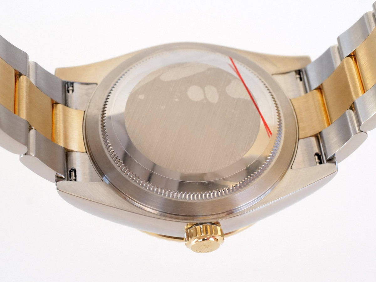 Годинник Rolex Sky-Dweller 42 Oyster Steel 18K Yellow Gold Black Dial[3]