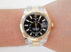 Годинник Rolex Sky-Dweller 42 Oyster Steel 18K Yellow Gold Black Dial[5]