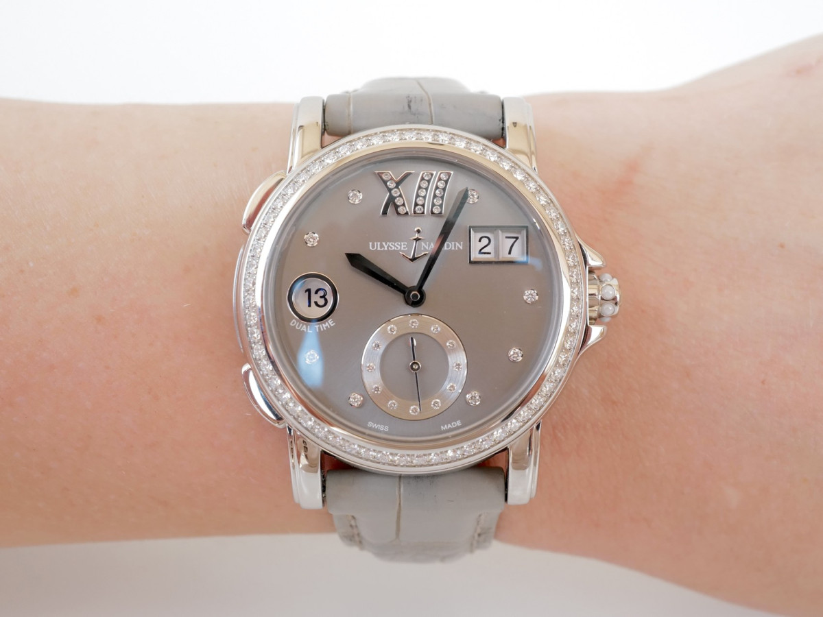 Годинник Ulysse Nardin Dual Time Diamonds 37[5]