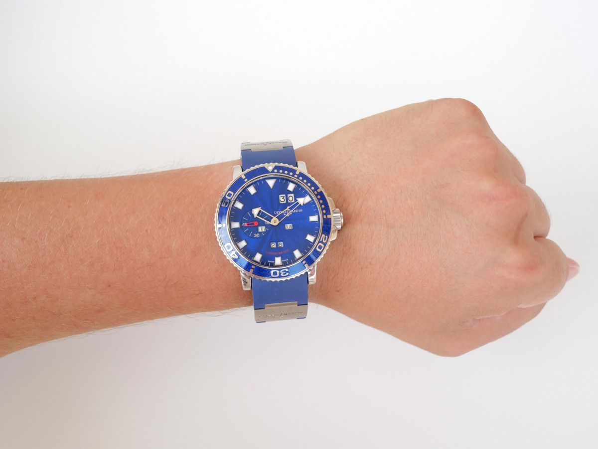 Годинник Ulysse Nardin Marine Aqua Perpetual GMT Limited Edition 43[4]