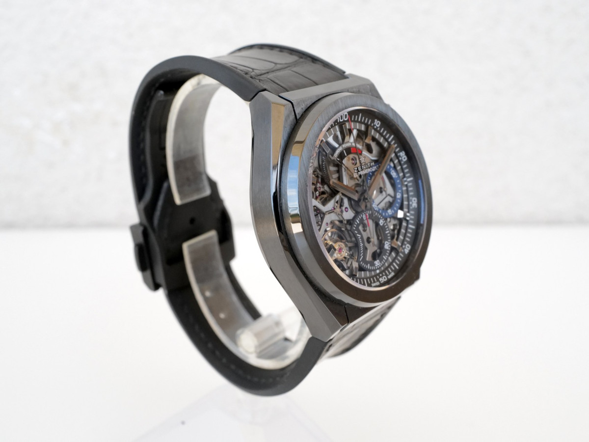Годинник Zenith Defy El Primero 21 Black Ceramic Chronograph Skeleton Dial 44[6]