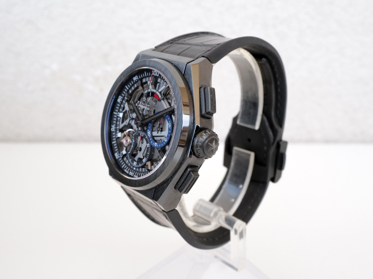 Годинник Zenith Defy El Primero 21 Black Ceramic Chronograph Skeleton Dial 44[7]