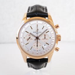 Швейцарские часы Breitling Transocean 18K Rose Gold Chronograph 43mm