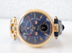 Bovet Amadeo Fleurier Perpetual Calendar Retrograde GMT 18K Rose Gold Blue Dial 42mm watch
