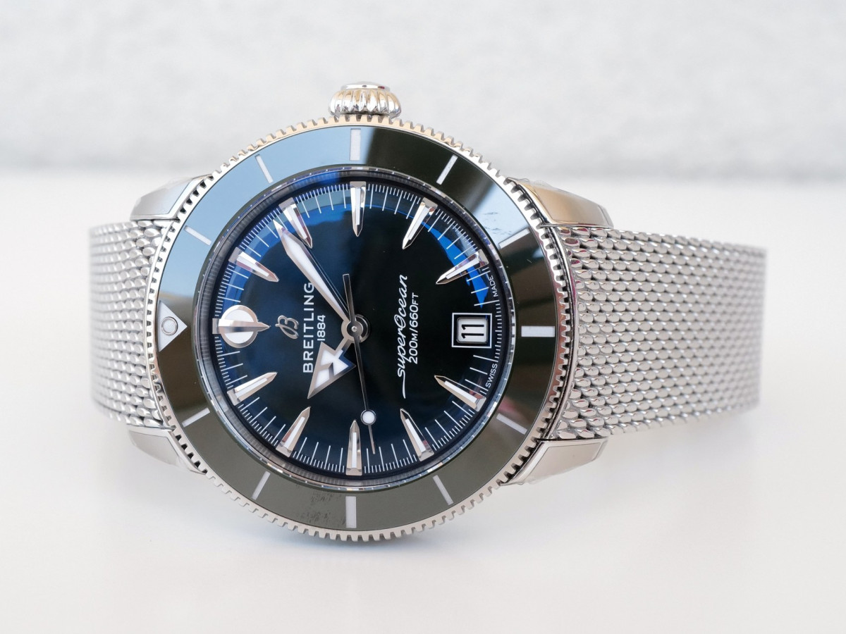 Часы Breitling Superocean Heritage B31 Automatic 40 Green Dial NEW
