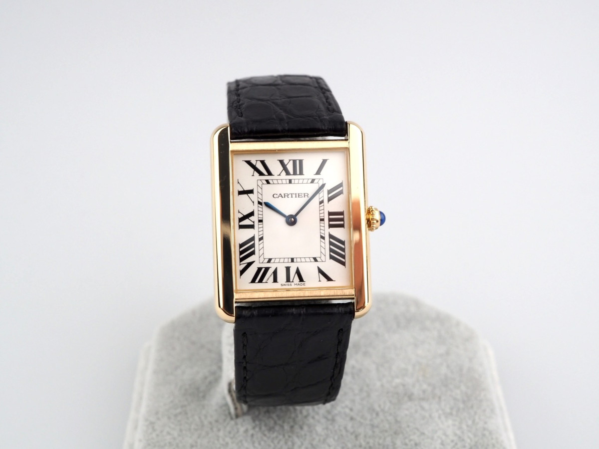 Купити годинник Cartier Tank Solo 18K Yellow Gold Steel Quartz W1018855
