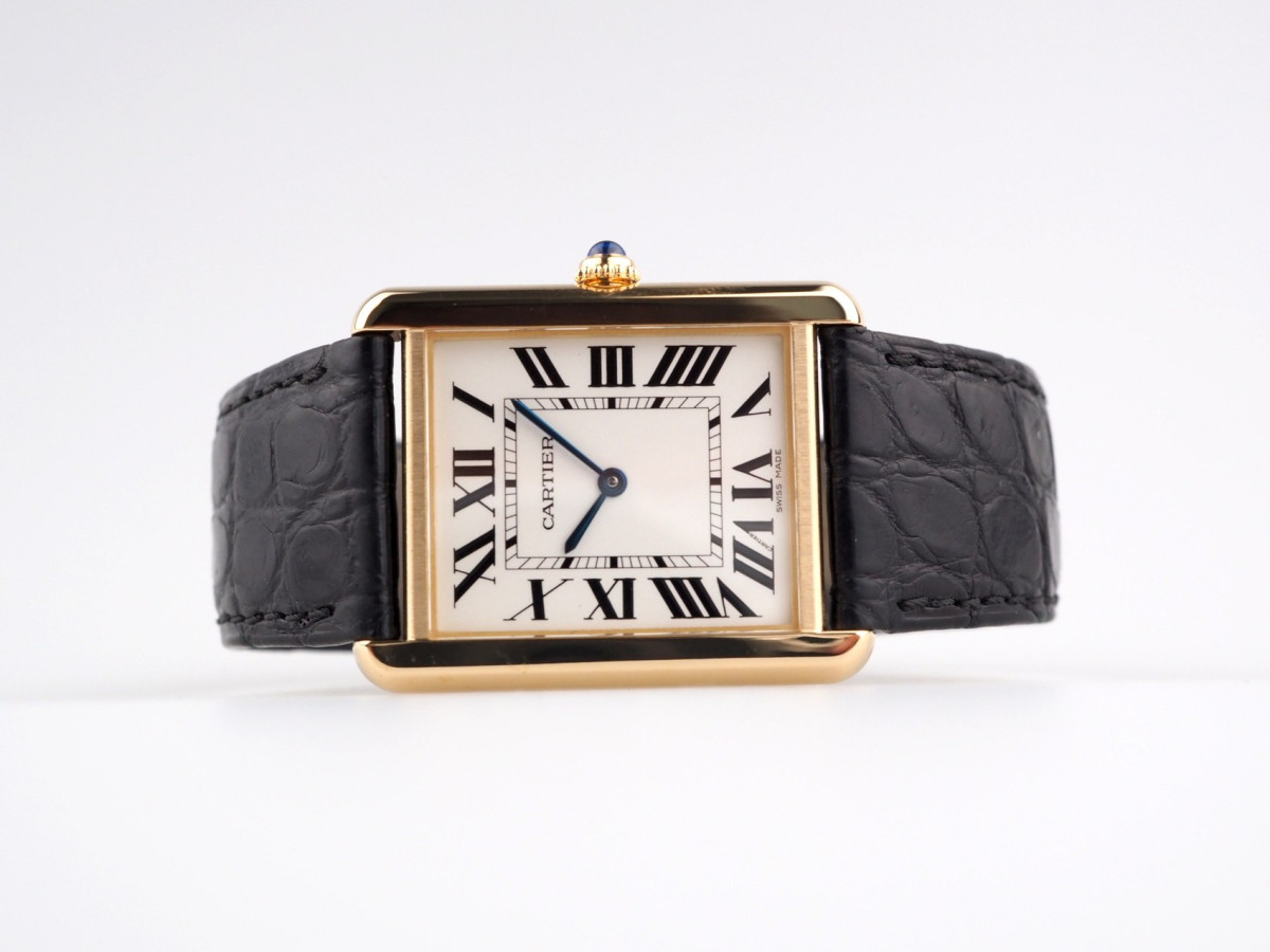 Годинник Cartier Tank Solo 18K Yellow Gold Steel Quartz W1018855