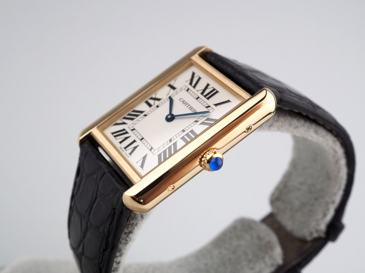 Годинник Cartier Tank Solo 18K Yellow Gold Steel Quartz W1018855[5]