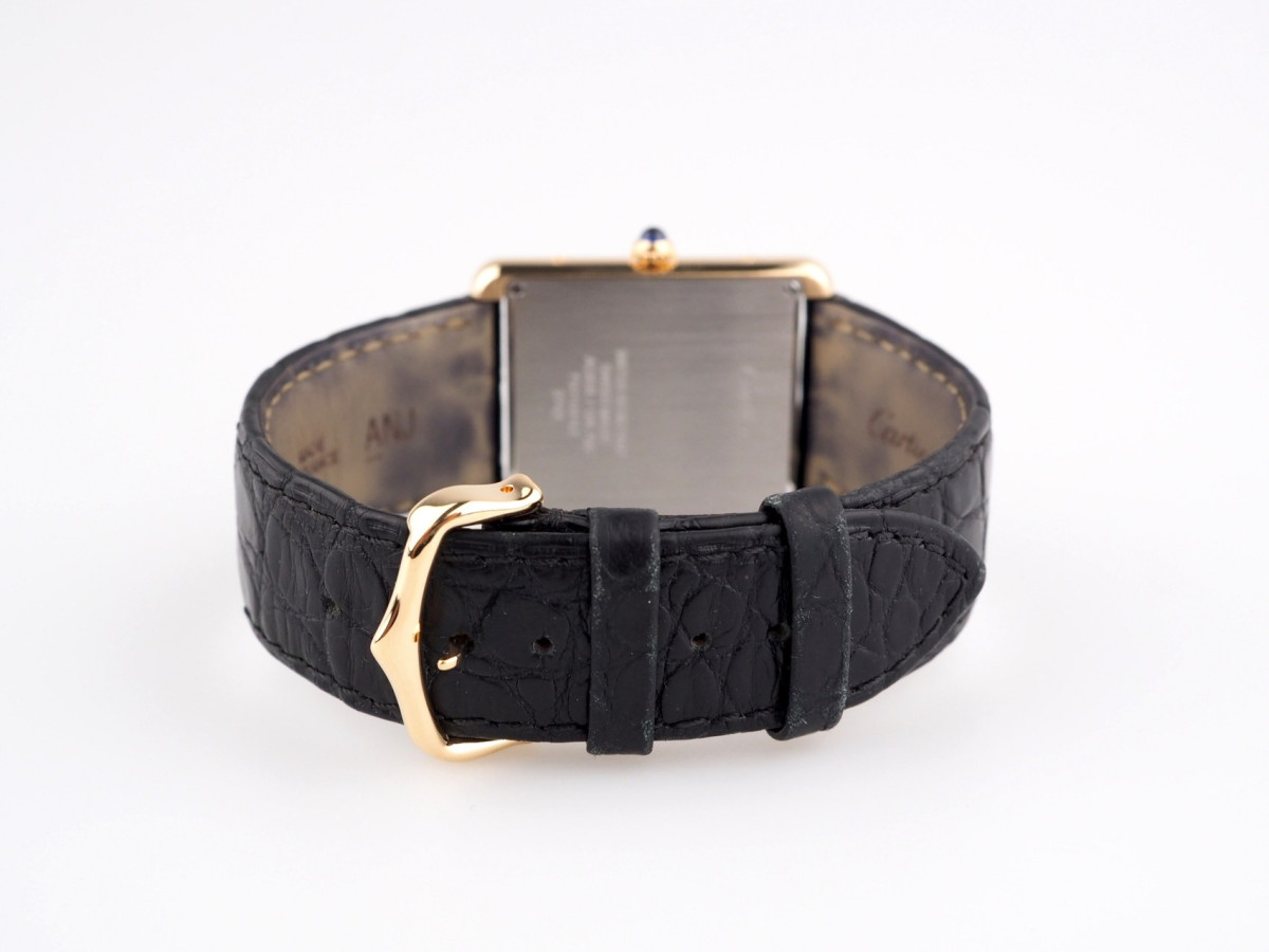 Годинник Cartier Tank Solo 18K Yellow Gold Steel Quartz W1018855[2]