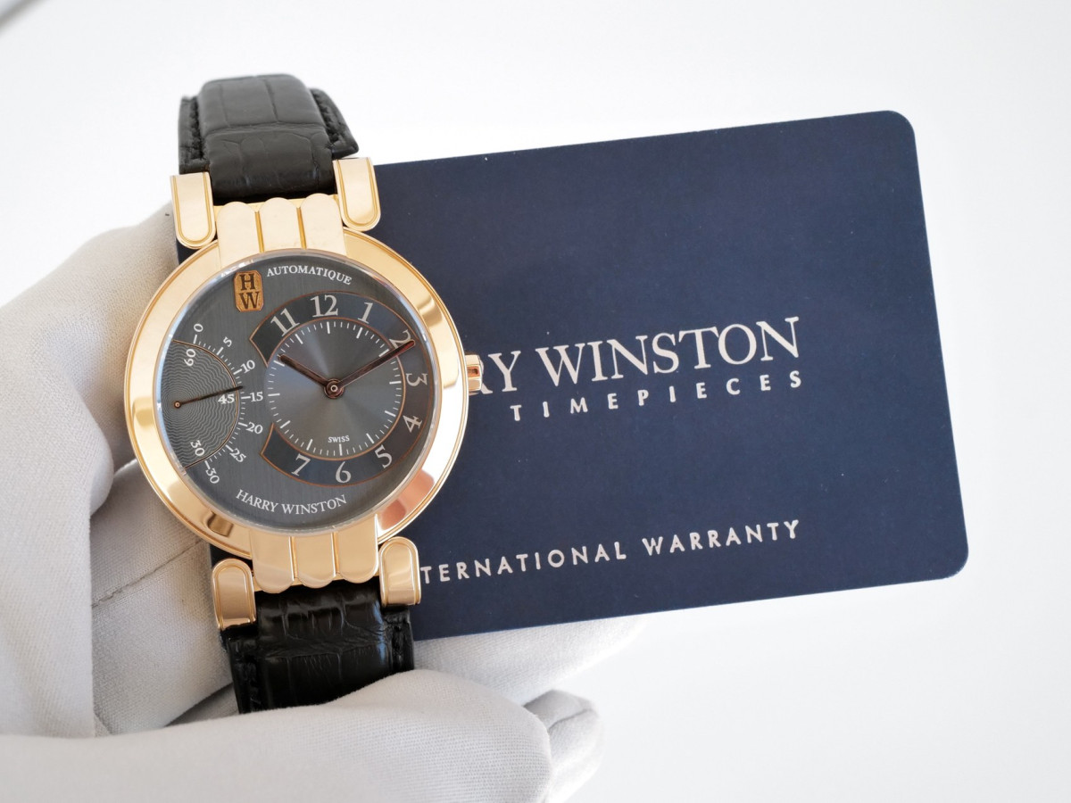 Harry Winston Premier Excenter Seconds Retrograde 18K Rose Gold 37 watch[9]