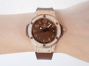 Hublot Big Bang Cappuccino Diamonds Pave 18K Rose Gold 38 watch[5]