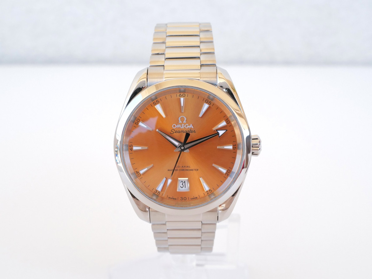 Buy Omega Seamaster Aqua Terra Chronometer Shades Saffron Dial 38 watch