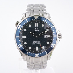 Швейцарские часы Omega Seamaster Diver 300M Automatic 41 Blue Wave Dial