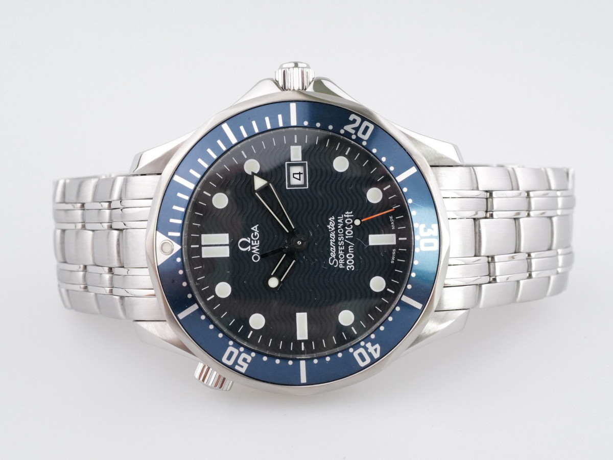 Omega Seamaster Diver 300M Automatic 41 Blue Wave Dial watch