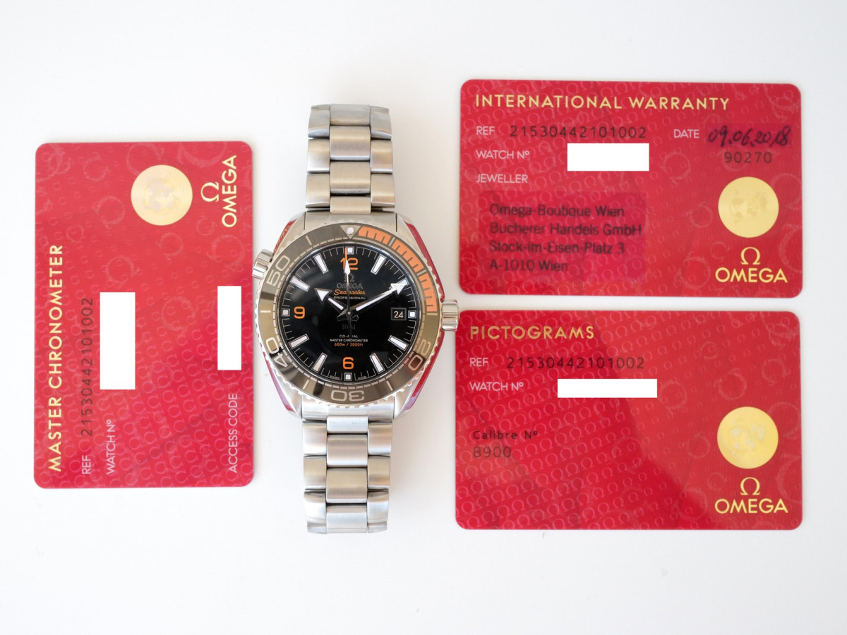 Годинник Omega Seamaster Planet Ocean 600M Black Dial 44 mm[9]