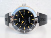 Oris Aquis Small Second Date Automatic Black Dial Rubber Strap 46 watch