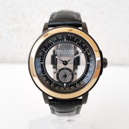 Швейцарские часы Quinting Mysterious Quadrinal 18K Rose Gold Bezel 44