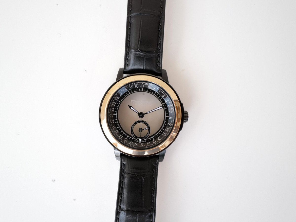 Часы Quinting Mysterious Quadrinal 18K Rose Gold Bezel 44[3]