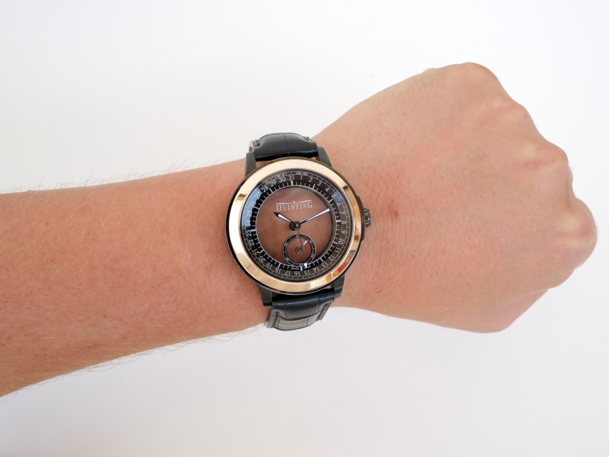 Часы Quinting Mysterious Quadrinal 18K Rose Gold Bezel 44[4]