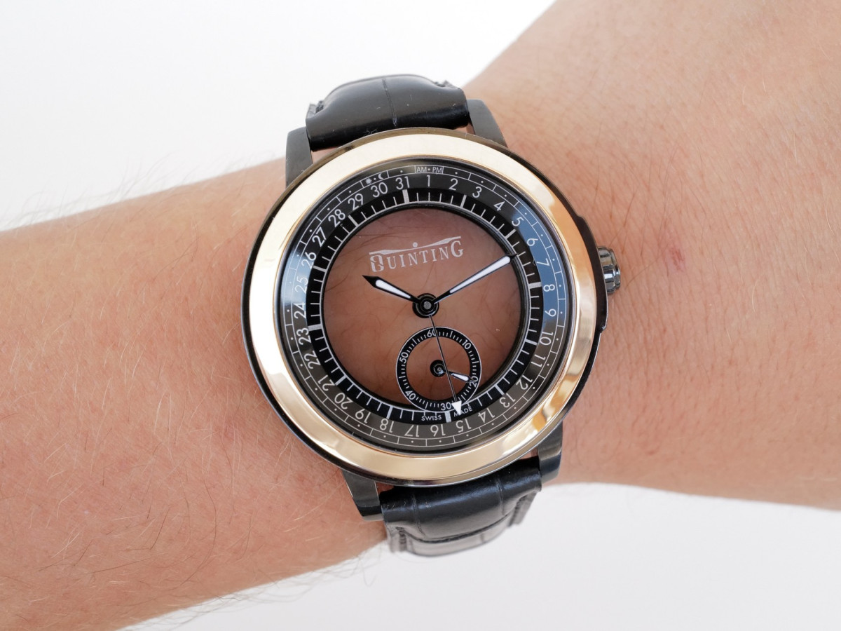 Часы Quinting Mysterious Quadrinal 18K Rose Gold Bezel 44[5]