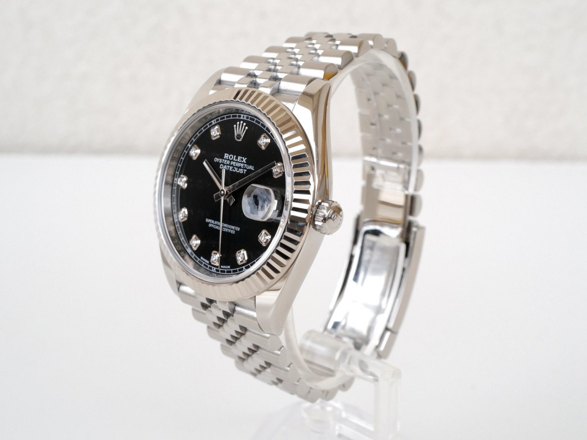 Годинник Rolex Datejust 41mm Jubilee Black Diamond Dial (2025)[7]