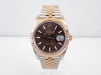 Купить часы Rolex Datejust 41mm Jubilee Steel 18K Rose Gold Chocolate Brown Dial (2024)
