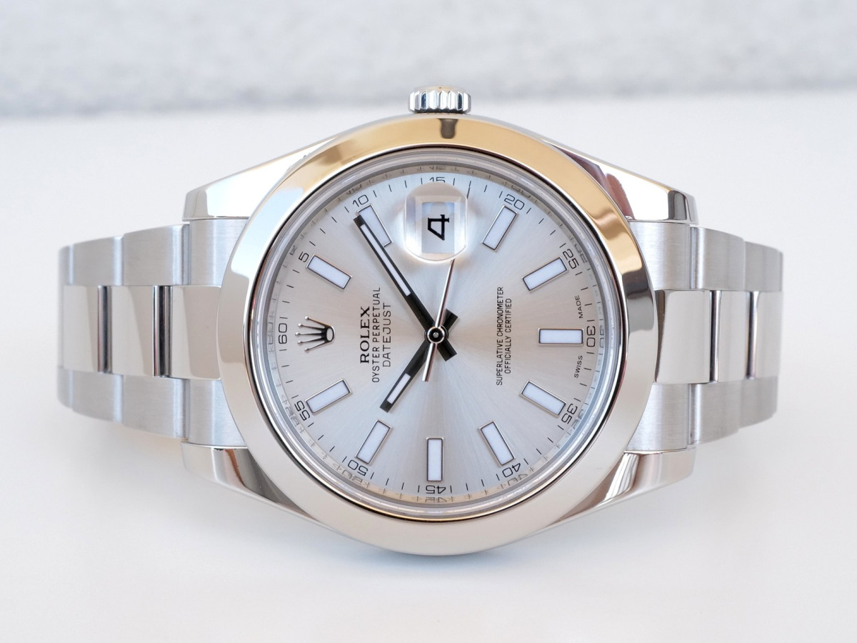 Годинник Rolex Datejust II Silver Dial 41