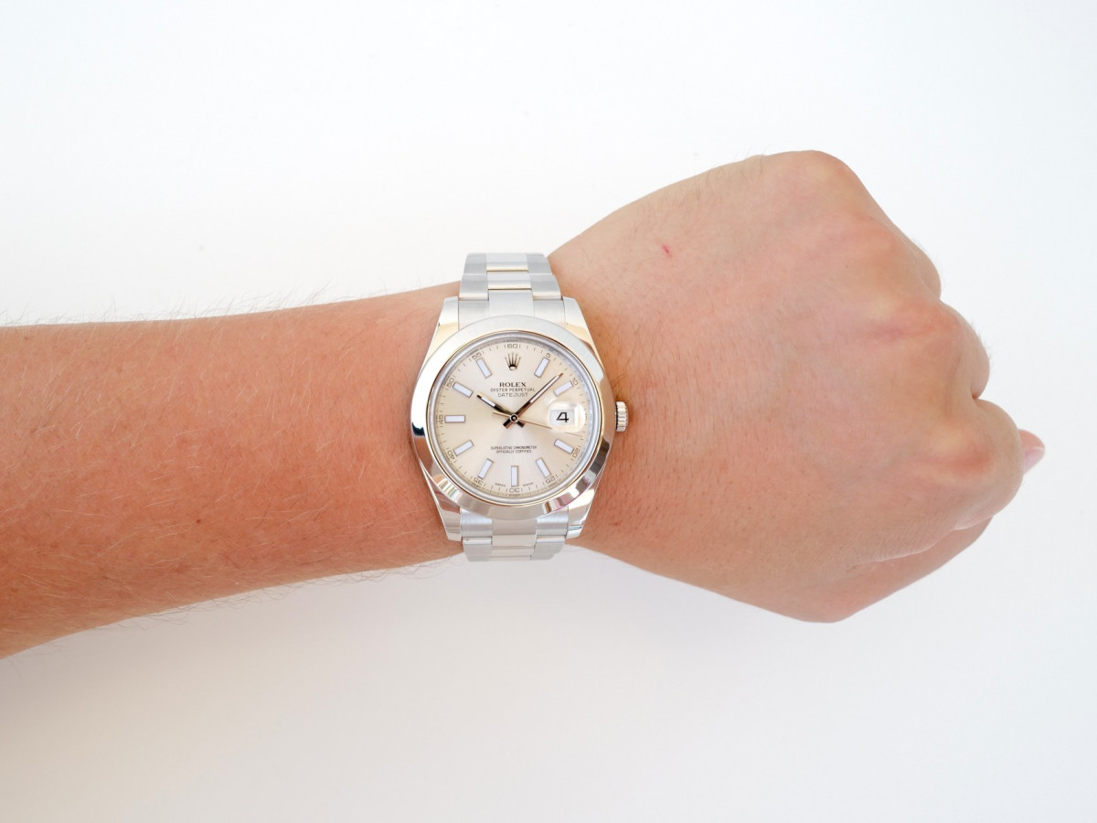 Годинник Rolex Datejust II Silver Dial 41[4]