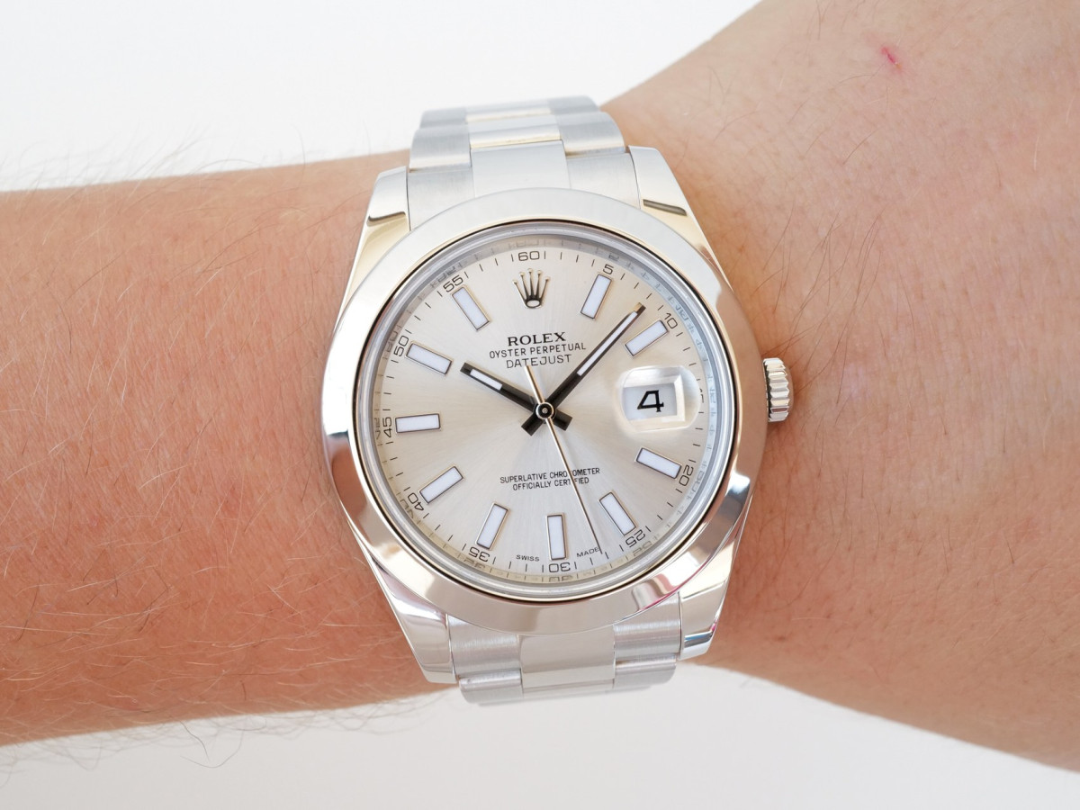 Годинник Rolex Datejust II Silver Dial 41[5]