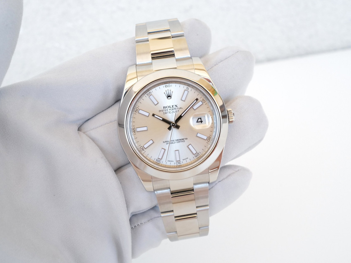 Годинник Rolex Datejust II Silver Dial 41[8]